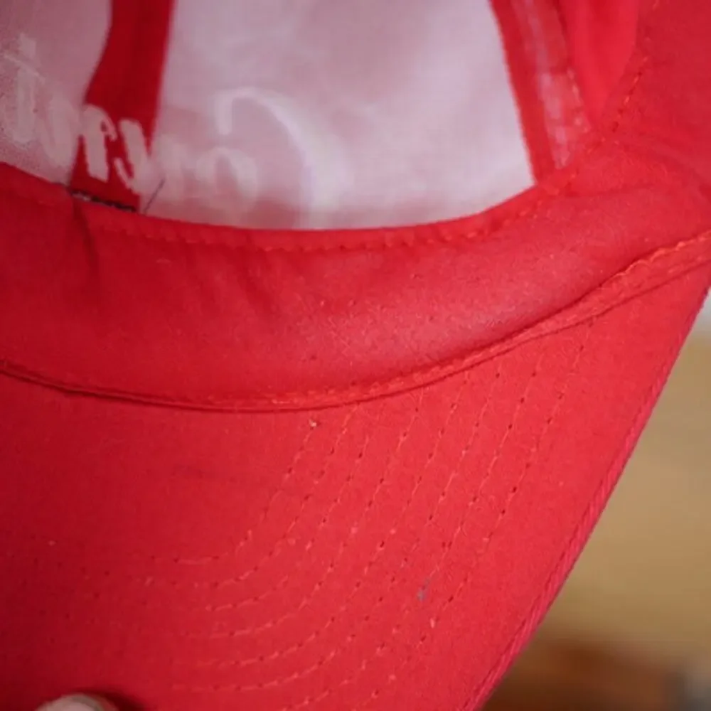 Vintage Country CHEVY Chevrolet Baseball Cotton Trucker Cap RED Hat One Size